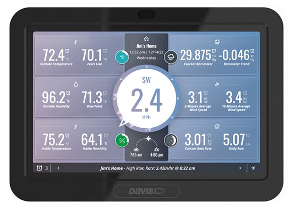 NEW WEATHERLINK CONSOLE